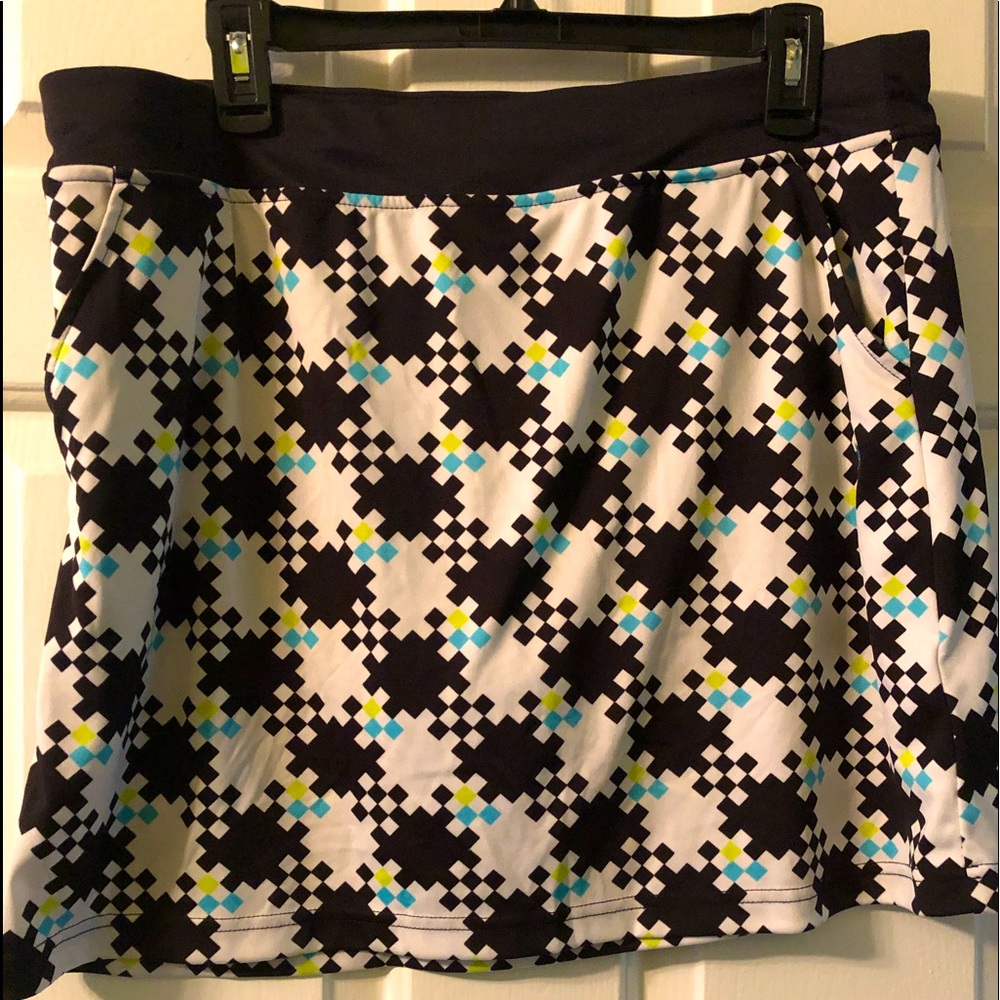 Cute and colorful skort